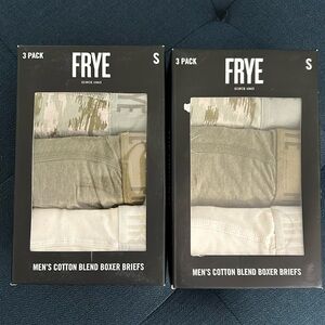 Frye men’s cotton blend boxer brief, six pair, SMALL, ⭐️NWT⭐️